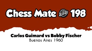 Carlos Guimard vs Bobby Fischer • Buenos Aires 1960 [upl. by Llerdnek]