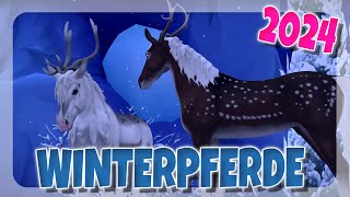 MAGISCHE WINTERPFERDE  Hjortensia und Earik 🐴 TRAILER ✨  Star Stable SSO [upl. by Anikes784]