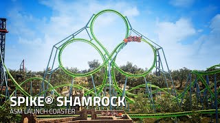 Spike® Shamrock  ASM Launch Coaster [upl. by Yhtorod]