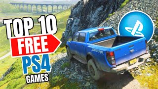 Top 10 Best FREE PS4 Games of 2024 [upl. by Adnawak940]