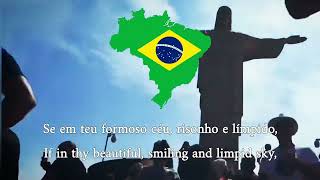 7TH OF SEPTEMBER SPECIAL — NATIONAL ANTHEM OF THE FEDERATIVE REPUBLIC OF BRAZIL [upl. by Harrus]