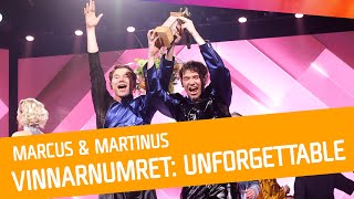 VINNARNUMRET REPRIS Marcus amp Martinus  Unforgettable [upl. by Sidwel]