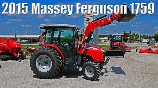 SOLD 2015 Massey Ferguson 1759 Compact Tractor [upl. by Elie88]