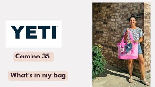 What’s in my bag  Yeti Camino 35 in PINK [upl. by Yelserp]