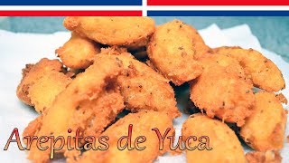 Cómo hacer Arepitas de Yuca y Anis  Cocinando con Yolanda [upl. by Neelhtak]