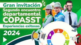 Segundo Encuentro Departamental COPASST  Experiencias Exitosas [upl. by Galliett]