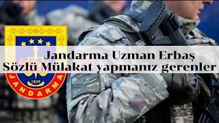 2024 jandarma uzman erbaş sözlü mülakat sözlü mülakatında yapılması gerekenler Uzman Çavuş [upl. by Tavia]