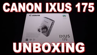 Canon IXUS 175 Unboxing amp First Look [upl. by Savory]