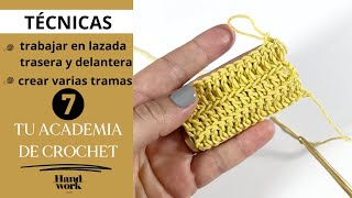 ACADEMIA DE CROCHET clase 7  Handwork Diy [upl. by Cuthbert]