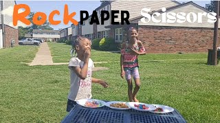 ROCK PAPER  SCISSORS CHALLENGE WITH THE CUBS [upl. by Batholomew]