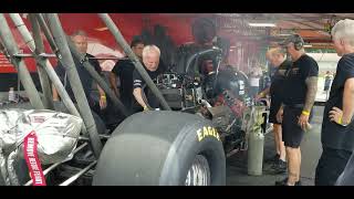 NHRA Norwalk june 25th 2022 Top Fuel warm up [upl. by Israel]