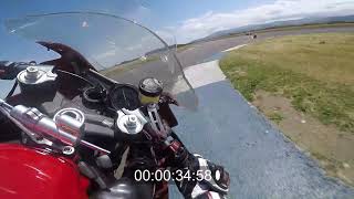 Onboard Jurby GP  Anticlockwise CCW  Airfield Circuit Isle of Man [upl. by Accebor]