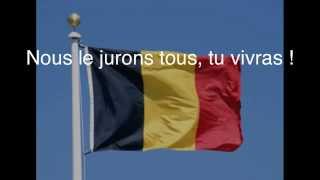 La Brabançonne  Hymne National Belge  Belgian National Anthem  ParolesLyrics [upl. by Arno81]