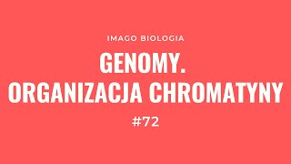 Genomy Organizacja chromatyny [upl. by Arreip]