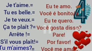 1000 frases mais usadas em francês partes 4Romance [upl. by Ettenay21]