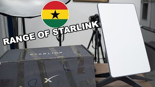 The range of Starlink in Ghana and how to extend it [upl. by Standush78]