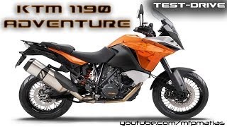 KTM 1190 ADVENTURE  Testdrive RAW [upl. by Ruthven]