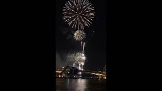 2017 Downtown Jax Fl 4th of July FIREWORKS pt 2 [upl. by Lynna]