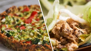 5 LowCarb Dinner Recipes To Help You Stay Fit • Tasty [upl. by Allebasi]