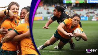 Bienne Terita scores a double in her Wallaroos debut [upl. by Crompton]