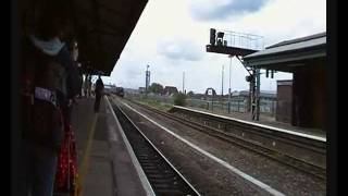 Double headed steam 2 Black 5 engines at Reading  70013 Cathedrals Explorer 13511 [upl. by Nyleahcim681]