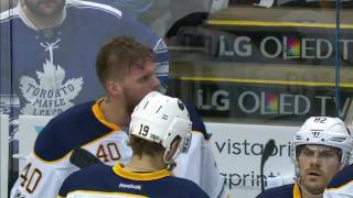 Gotta See It Lehner waves at fan gets pulled stares down Bylsma [upl. by Estrellita236]