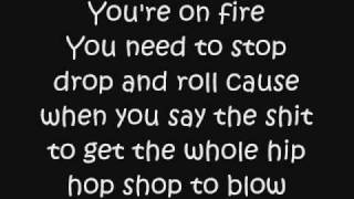 Eminem  On Fire lyrics [upl. by Darraj]