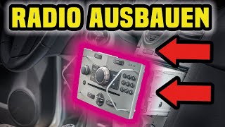 Opel Corsa D Radio Ausbauen  CD30 MP3 [upl. by Eima]