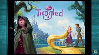 ♥ Disneys Tangled Storybook Deluxe  Rapunzel Fairy Tale by Disney  iPhoneiPad [upl. by Auqinihs]