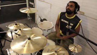 Machane machu Drum cover by Prince John  Honey Bee [upl. by Dazhehs]