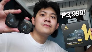 Maono WM820A1 Review SULIT WIRELESS LAVALIER MICROPHONE [upl. by Lledraw]