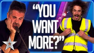 Comedian Viggo Venn makes HIVIS HILARIOUS  Unforgettable Audition  Britains Got Talent [upl. by Lednew]