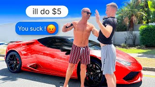 Low Balling FB Marketplace but arriving in a Lamborghini [upl. by Leunad]