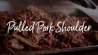 BBQ Pulled Pork Shoulder  How to Make Perfectly Juicy Pulled Pork Every Time [upl. by Aruat]