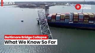 Baltimore Bridge Collapse 6 Workers Missing Presumed Dead Rescue Operations Suspended [upl. by Ernestine286]