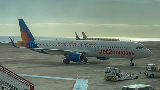 TRIP REPORT  Jet2 A321  Economy  Tenerife South  Manchester [upl. by Hestia]