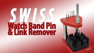 Horotec Swiss Watch Bracelet Pin Remover Press [upl. by Aztin]