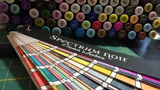 Spectrum Noir Swatch Book [upl. by Kale]