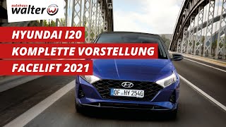 Hyundai i20 Facelift 2021  ausführliche Vorstellung  Testfahrt Daten Preise [upl. by Namreg7]