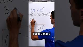 ¿Se puede simplificar esta expresión con raíces  √3 √2² [upl. by Ardehs]