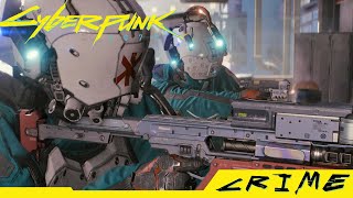 Cyberpunk 2077  Suspected Organized Crime Activity  Arroyo Santo Domingo [upl. by Eelahc463]