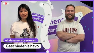 Examenspreekuur geschiedenis havo met docenten Marco en Irene [upl. by Annavaj]