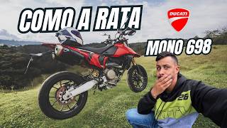 Ducati Hypermotard 698 Mono Como a Rata [upl. by Elyod]