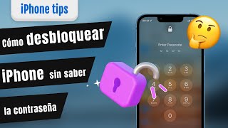 Cómo desbloquear iPhone sin saber la contraseñaincluye iPhone 14 [upl. by Nylrem]