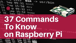 37 Commands you Need to Know on Raspberry Pi [upl. by Jonathan603]