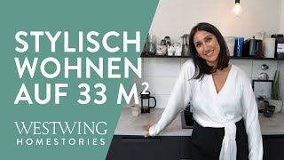 Kleine Wohnung einrichten  Ideen für platzsparendes Wohnen  Roomtour [upl. by Runck114]