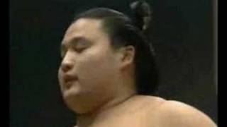 Takanohana vs Musashimaru  Kyushu 1994 貴乃花 対 武蔵丸 [upl. by Ahtamat]