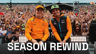 2023 McLaren Racing Rewind [upl. by Eidnew]