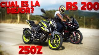 🏁CARRERAS  😎 Pulsar RS 200 vs 250z [upl. by Shulock]