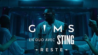 GIMS amp Sting  Reste Clip Officiel [upl. by Evelinn]